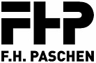 A black and white logo of the company h. Pascher